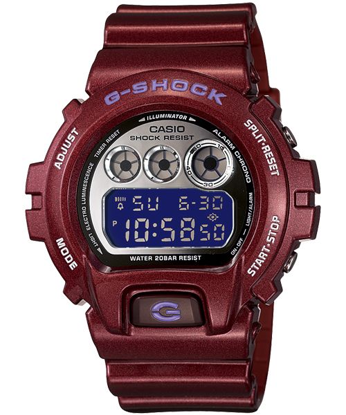 CASIO G‐SHOCK DW‐6900SB バーガンディー ワインレッド - 時計