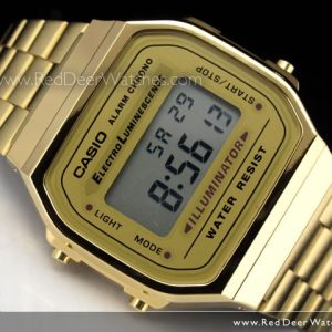 RELOJ CASIO PARA MUJER A168WG-9 pp